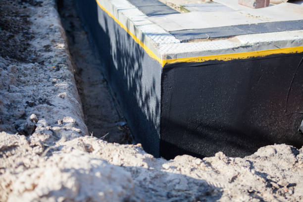 Professional Waterproofing technician working in Chester Springs, PA